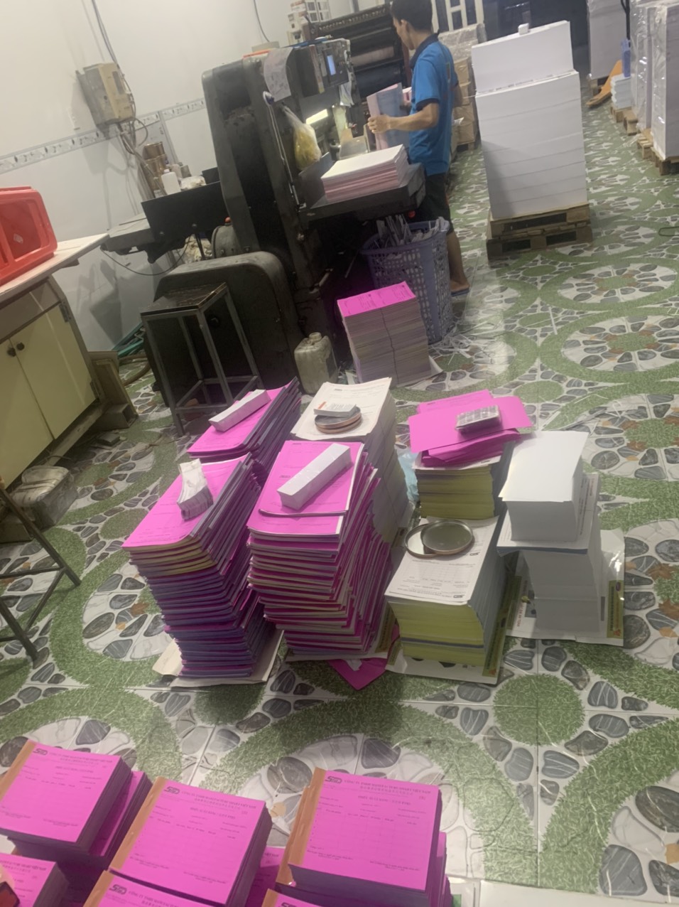 in biểu mẫu số nhảy từ 1 liên - 6 liên