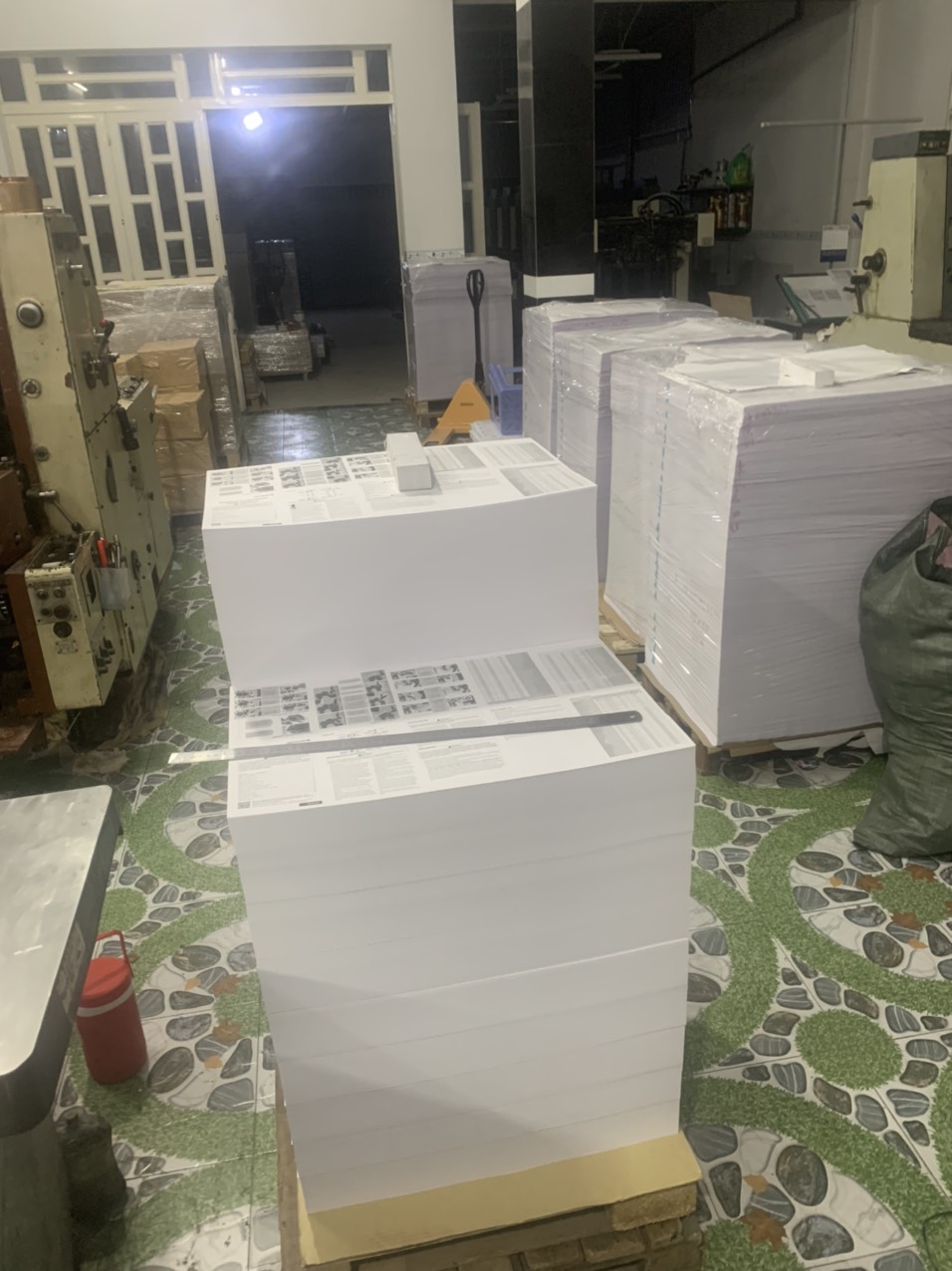 in giấy thuyết minh tại bình dương