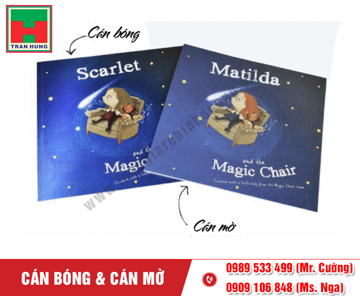  Nên Chọn Cán Bóng Hay Cán Mờ Khi In Ấn?