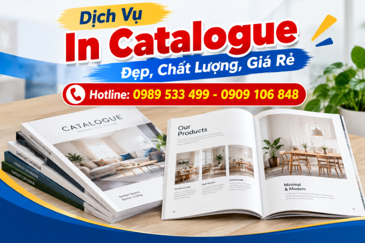  Dịch Vụ In Catalogue Đẹp, Chất Lượng, Giá Rẻ