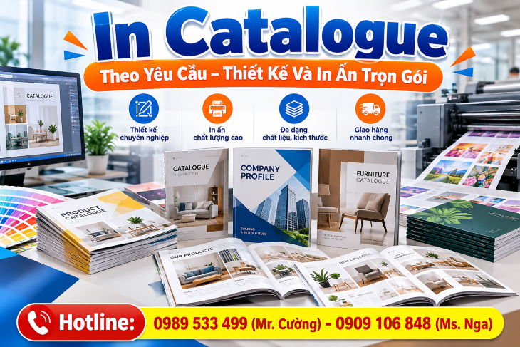  In Catalogue Theo Yêu Cầu – Thiết Kế Và In Ấn Trọn Gói