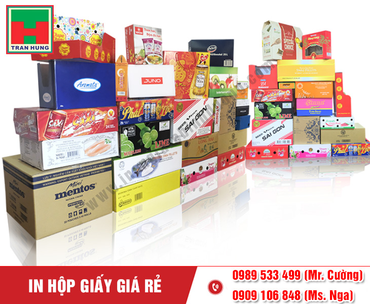  In Hộp Giấy Theo Yêu Cầu – Giá Tốt 2026